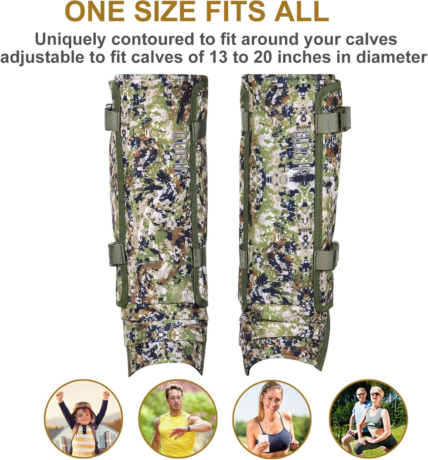 imageQOGIR Snake Guard Chaps ampamp Silent Camo Snake Gaiters for Hunting Snake Gear with Full Protection from Snake Bites ampamp Briar Thorns ampamp Brush