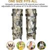 QOGIR Snake Gaiters 3 Pack: Durable Snake Guards for Hunting, Snake Gaiter Leggings for Men & Women, Snake Bite Protection for Lower Legs, Snake Proof Gaiters(Tree Camo-3 Pack)