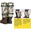 QOGIR Snake Gaiters 3 Pack: Durable Snake Guards for Hunting, Snake Gaiter Leggings for Men & Women, Snake Bite Protection for Lower Legs, Snake Proof Gaiters(Tree Camo-3 Pack)