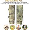 QOGIR Snake Guard Chaps Gaiters for Hunting: Snake Gear with Full Protection for Ankle to Lower and Thigh Legs from Snake Bites & Briar Thorns & Brush