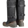 QOGIR Snake Guard Protection Chaps: Snake Bite Protection for Ankle to Thigh Snake Chaps, Waterproof Snake Gaiters(Black)