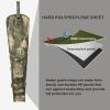 QOGIR Snake Guard Protection Chaps: Snake Bite Protection for Ankle to Thigh Snake Chaps, Waterproof Snake Gaiters(Camo)