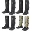 QOGIR Snake Gaiters for Hunting: Snake Bite Protection Guards for Legs, Heavy Duty, Adjustable Lightweight Flexible Design fits Men, Women