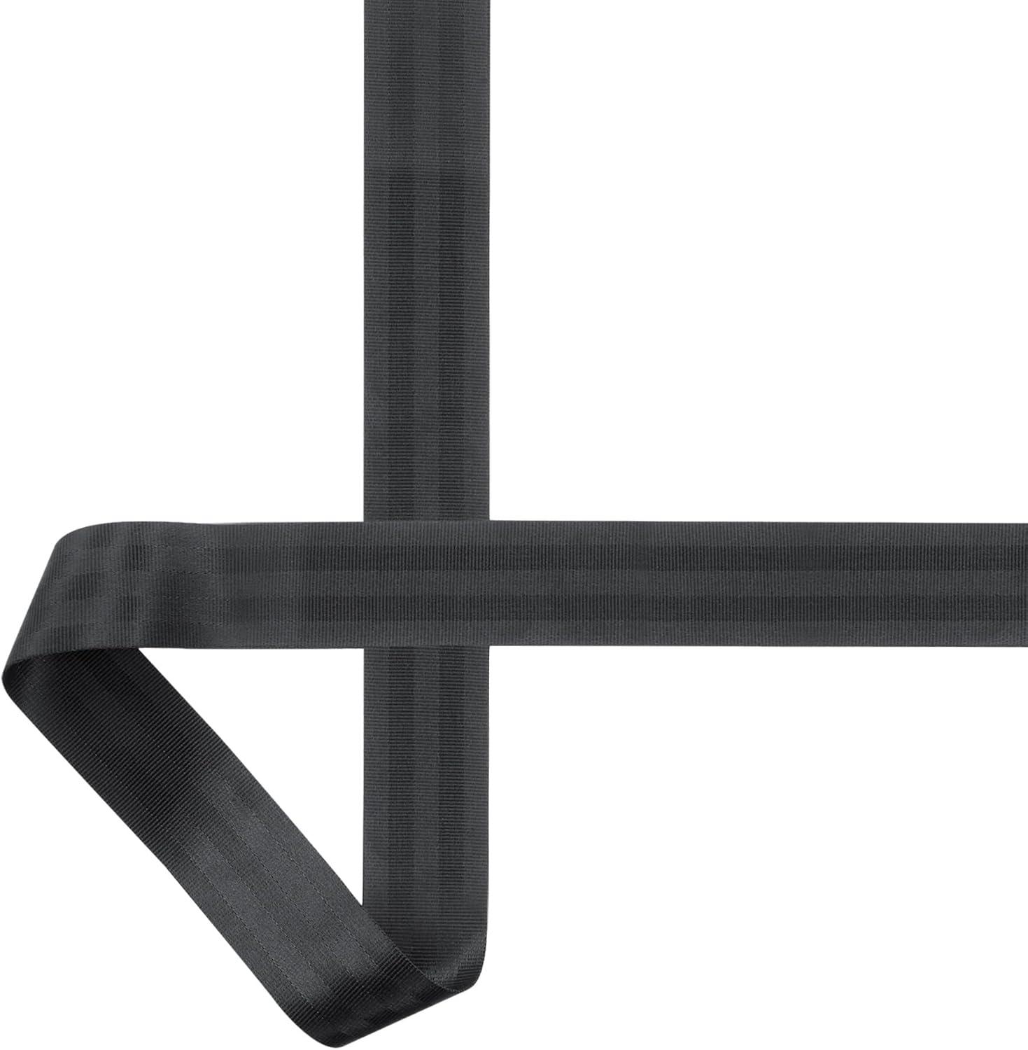 imageQOGIR QuickConnect Safety Tree Strap Fall Protection Harness Tree Strap for TreeStand Hunting Climbing Tree Strap Tree Stand Accessories Black