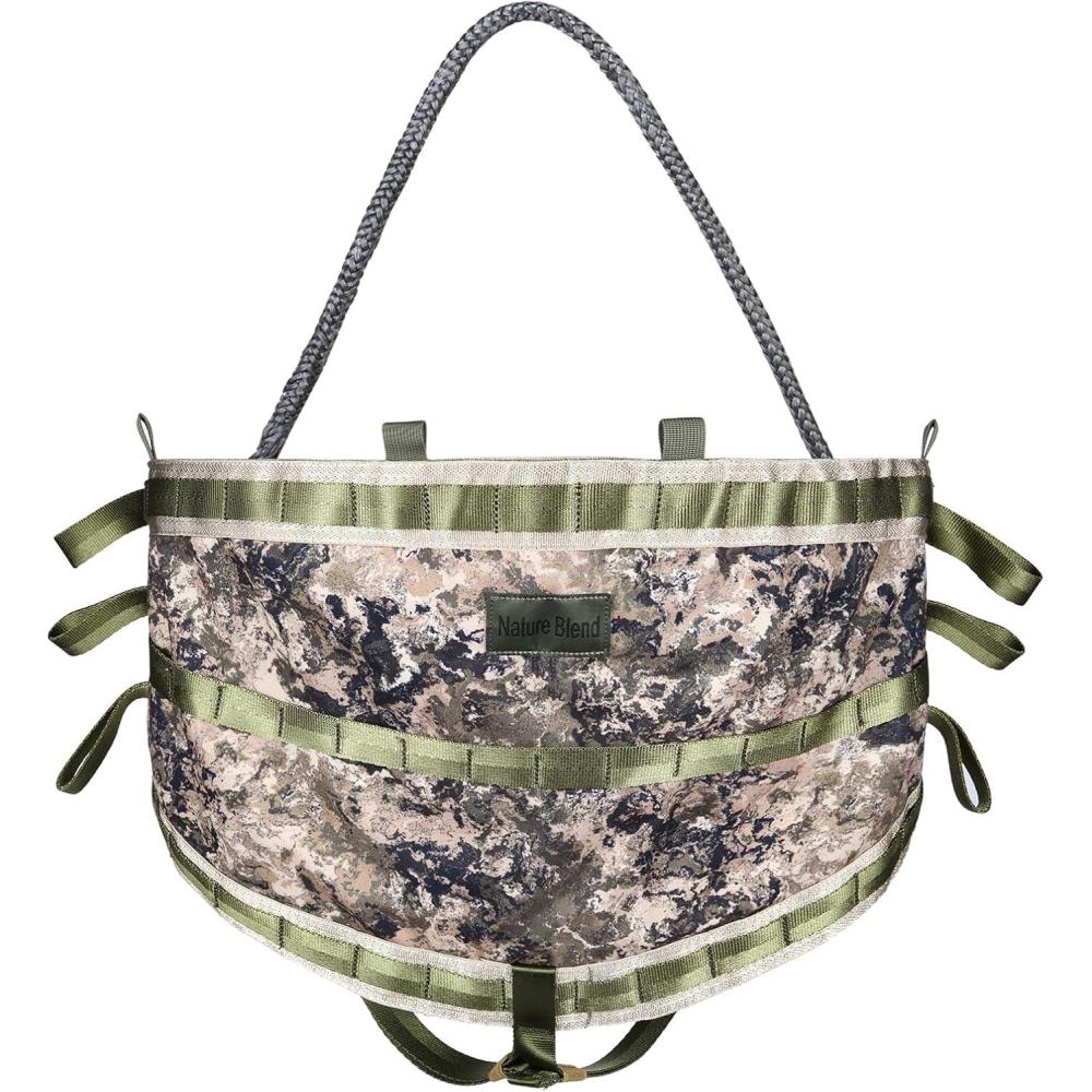 imageQOGIR Hunting Saddle Tree Saddle Comfortable Saddle Hunting Lightweight Hammock Tree Climb Saddle Includes Adjustable Bridge Tree Stand Accessories Saddle Hunting AccessoriesThe Gen 1