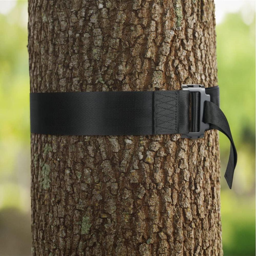 imageQOGIR Safety Harness Tree Strap QuickConnect Tree Strap for TreeStand Hunting Fall Protection Tree Strap for Tree Stand Accessories Safety Tree Strap for Hunting Climbing and Hanging