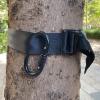 QOGIR Quick-Connect Safety Tree Strap: Fall Protection Harness Tree Strap for Tree-Stand Hunting, Climbing Tree Strap, Tree Stand Accessories, Black