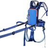 QOGIR Ski Harness for Kids: Teach Your Child The Speed Control of Skiing with Mini Backpack and Adjustable Seat Harness(Blue)