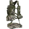QOGIR Turkey Vest for Hunting with Seat Cushion: Comfortable Turkey Hunting Vest, Adjustable Turkey Vest with Game Pouch(Mountain Camo)