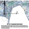 QOGIR Tree Stand Umbrella, 57″ Camo Hunting Umbrella Roof Cover, Weather-Resistant and Durable Treestand Blind Shelter, Portable Hunting Gear and Accessories