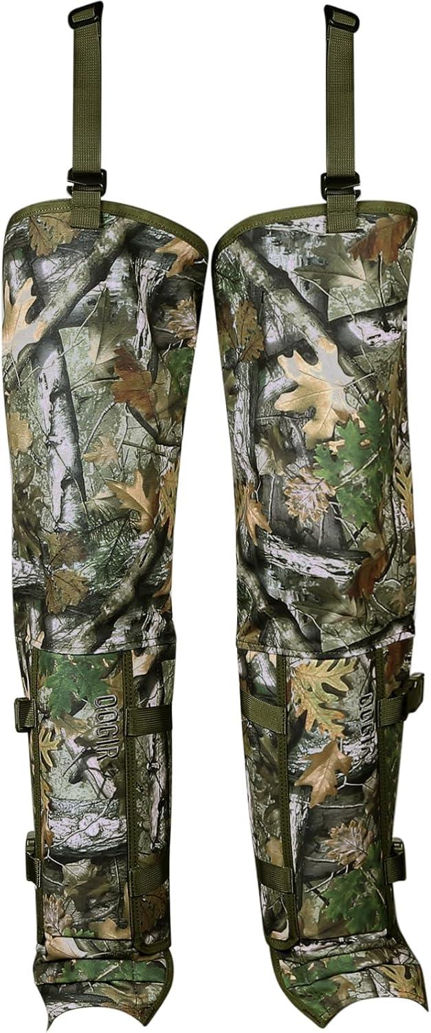 image:imageQOGIR Snake Guard Protection Chaps Snake Bite Protection for Ankle to Thigh Snake Chaps Waterproof Snake GaitersTree Camo