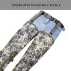 QOGIR Snake Guard Protection Chaps: Snake Bite Protection for Ankle to Thigh Snake Chaps, Waterproof Snake Gaiters(Mountain Camo)